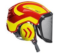 Protos Integral Arborist - Albero Cura Casco (Rosso/Giallo), rosso