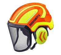 Protos Protezione-Testa Integrale Forest (Arancio-Giallo)