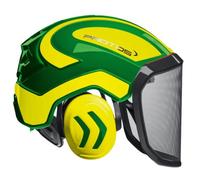 Protos Protezione-Testa Integrale Forest (Verde-Giallo)