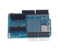 Prototipo di scheda di espansione con schermatura a vite Slot per scheda di memoria wireless a bordo Punto terminale per connessione modulo XBee Progetti di elettronica fai-te