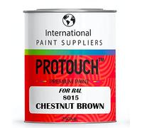 PROTOUCH Vernice base per auto RAL 8015 marrone castagno puro non diluito barattolo da 250 ml