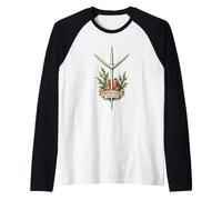 PROTRIAENE Study Spicola di Spugna a Tre Raggi Maglia con Maniche Raglan