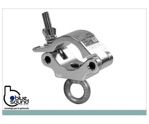 PROTRUSS C6017A CLAMP GANCIO ALISCAF CON GOLFARE IN ALLUMINIO PER TRALICCI LUCI