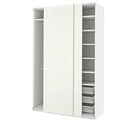 ProTuning Armadio PAX/BERGSBO, 150x66x236 cm, bianco/bianco