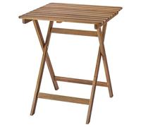 ProTuning ASKHOLMEN Tavolo, esterno, pieghevole marrone scuro, 60x62 cm