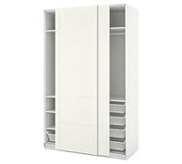 ProTuning Combinazione guardaroba PAX/BERGSBO, 150x66x236 cm, bianco/bianco