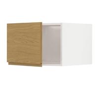 ProTuning METOD Mobile superiore per frigorifero/congelatore, bianco/effetto rovere Voxtorp, 60x40 cm