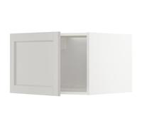 ProTuning METOD Mobile superiore per frigorifero/congelatore, bianco/Lerhyttan grigio chiaro, 60x40 cm