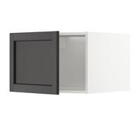 ProTuning METOD Mobile superiore per frigorifero/congelatore, bianco/Lerhyttan tinto nero, 60x40 cm