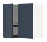 ProTuning METOD Pensile w scolapiatti/2 ante, bianco Axstad/blu opaco, 60x60 cm