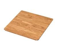 ProTuning Tagliere in legno massello di rovere, 44 cm x 42 cm x 16 mm, design oversink tagliere e vassoio da portata, finitura ad olio, compatibile con NORRSJÖN Series