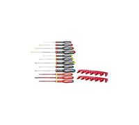 Facom Set di cacciaviti, 2 supporti, 12pz. Quantità:1