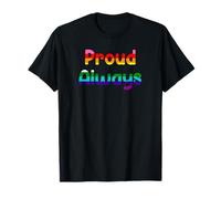 Proud Always Pride Saying Design for Everyday Expression Tee Maglietta