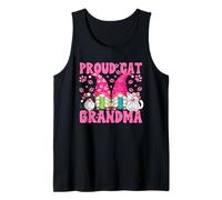 Proud Cat Grandma for Kittten Mom with Cute Cats Funny GNOME Canotta