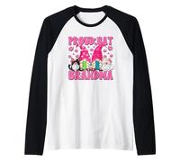 Proud Cat Grandma for Kittten Mom with Cute Cats Funny GNOME Maglia con Maniche Raglan