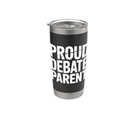 Proud Debate Parent Orgoglio studente competitivo |- Bicchiere termico in acciaio inox doppia parete
