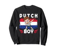 Proud Dutch Boy Dab Pose Dutch Son Guy Netherlands Flag Felpa