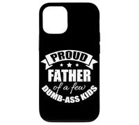 Proud Father Funny Honest Parenting Dad Humor Custodia per iPhone 12/12 Pro