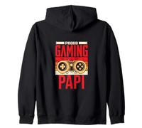 Proud Gaming Papi Gamers Videogiochi Gioco Gamer Gaming Felpa con Cappuccio