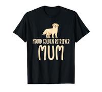 Proud Golden Retriever Mum Maglietta