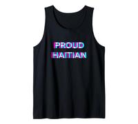 Proud Haitian Flag Heritage Haiti Pride Day Canotta