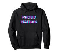 Proud Haitian Flag Heritage Haiti Pride Day Felpa con Cappuccio