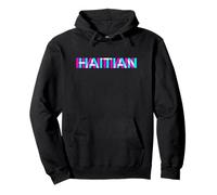Proud Haitian Flag Heritage Haiti Pride Day Felpa con Cappuccio