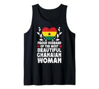 Proud Husband of Beautiful Ghanaian Wife Ghana Flag Canotta
