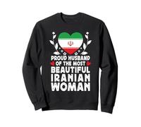 Proud Husband of Beautiful Iranian Wife Iran Flag Felpa