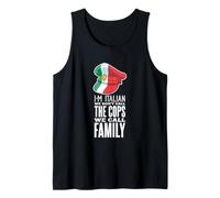 Proud Italian - Funny Italy Mafia We Don't Call The Cops Canotta