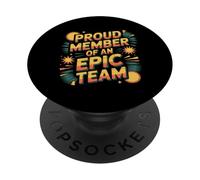 Proud Member Of An Epic Team Employee Aprreciation ||- PopSockets PopGrip Adesivo