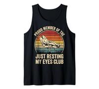 Proud Member of The Just Resting My Eyes Club Canotta