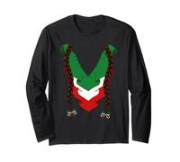 Proud Mexican Roots Heritage México Pride Patriotic Vintage Maglia a Manica