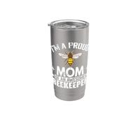 Proud Mom Impressionante apicoltore Miele Bee Bicchiere termico in acciaio inox doppia parete