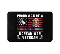 Proud Mom Of A Korean War Veteran Tapis D'Entrée Retrò Tappeto Ingresso Zerbino D'Ingresso Per Interni Per Scale Corridoio Porta 40x60Cm