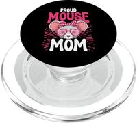 Proud Mouse Mom Grafica Per Il Proprietario Di Topi Donne Ragazze PopSockets PopGrip per MagSafe