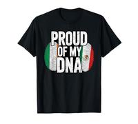 Proud of My Dna Irish Mexican Roots Mexico Ireland Maglietta