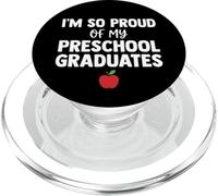 Proud of My Preschool Graduates Graduation PopSockets PopGrip per MagSafe