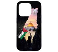 Proud Palestinians Palestine Flag Al Aqsa Mosque Jerusalem Custodia per iPhone 15 Pro