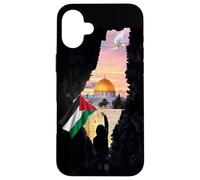 Proud Palestinians Palestine Flag Al Aqsa Mosque Jerusalem Custodia per iPhone 16 Plus