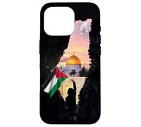 Proud Palestinians Palestine Flag Al Aqsa Mosque Jerusalem Custodia per iPhone 16 Pro