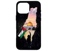 Proud Palestinians Palestine Flag Al Aqsa Mosque Jerusalem Custodia per iPhone 16 Pro Max