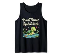 Proud Parent of a Rescue Turtle Cute Animal Lover Canotta