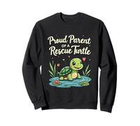Proud Parent of a Rescue Turtle Cute Animal Lover Felpa