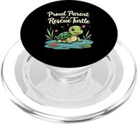 Proud Parent of a Rescue Turtle Cute Animal Lover PopSockets PopGrip per MagSafe