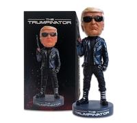 Proud Patriots Donald Trump Collectibles - The Trumpinator: Donald Trump Bobblehead 2024 per sostenitori di Trump e americani patriottici | I regali di Trump n. 1