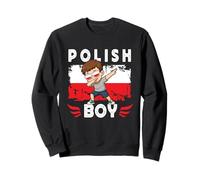 Proud Polish Boy Dab Pose Polish Son Guy Poland Flag Felpa