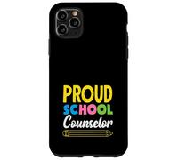 Proud School Counselor Matita Design Custodia per iPhone 11 Pro Max