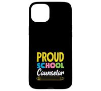 Proud School Counselor Matita Design Custodia per iPhone 15 Plus