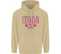 Proud To Be A Lesbico Lgbt Gay Pride Consapevolezza Uomo Felpa